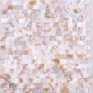 Χονδρική Τιμή Φυσικό Seashell Backsplash Μωσαϊκό Πλακάκια για τοίχο