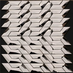 Crazy Metal Pattern Ακανόνιστο μωσαϊκό πλακάκι τοίχου